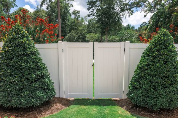 Vinyl Gate Installation in Conway