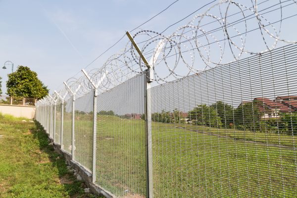 Commercial Fence Construction in Conway