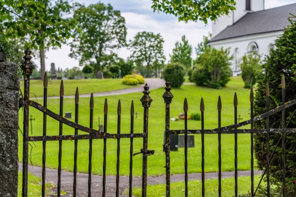 Church Fence Installation in Conway