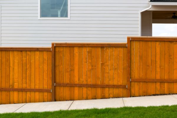Cedar Fencing Installation in Conway