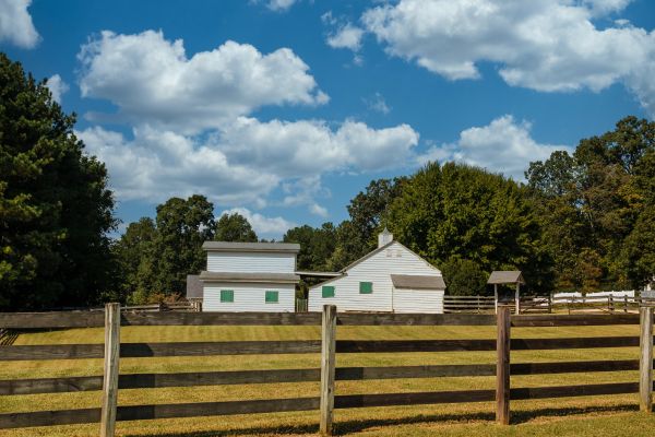 Wood Rail Fence Installation in Conway