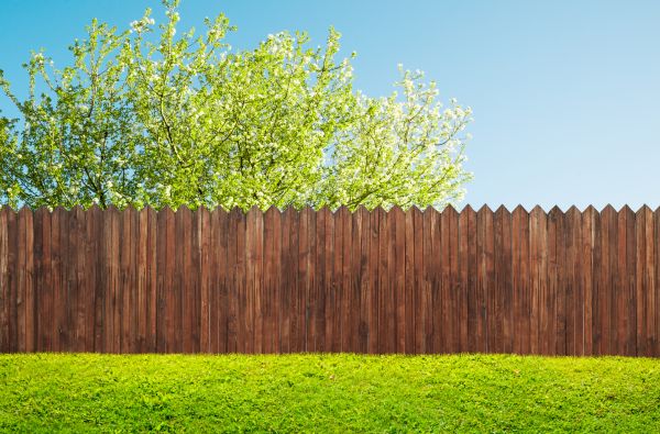 Solid Board Fence Installation in Conway