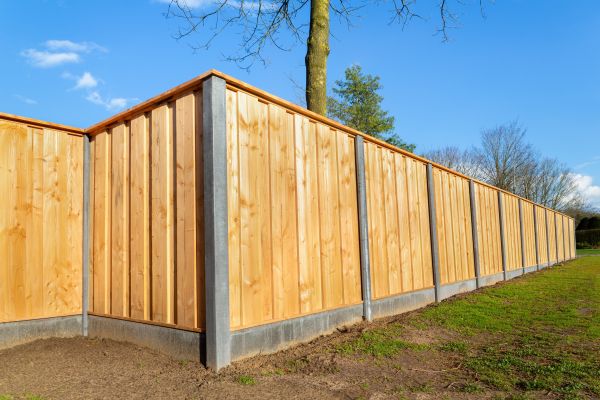 Panel Fence Installation in Conway