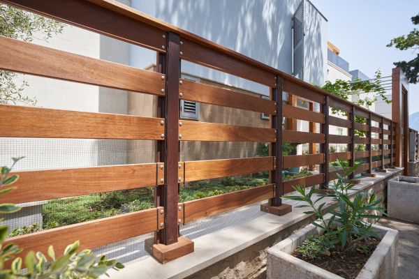 Horizontal Fence Installation in Conway