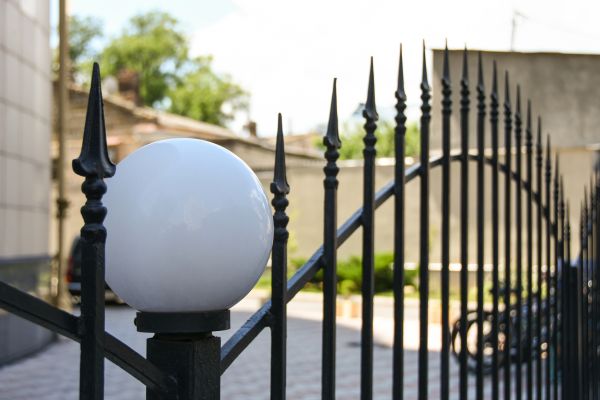 Courtyard Fence Installation in Conway