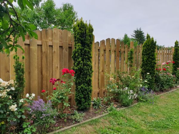 Leaning Fence Repair in Conway