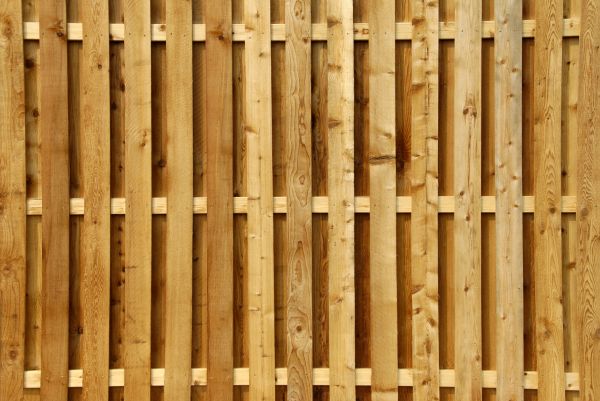 Shadow Box Fence Construction in Conway