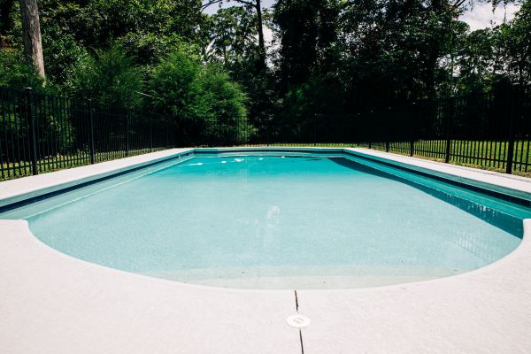 Metal Pool Fence Installation in Conway