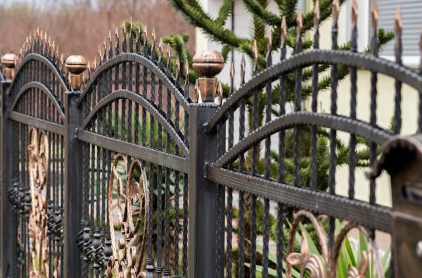 Custom Iron Fence Installation in Conway